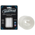 GoodHead Helping Head - Clear 5 cm Stroker Sleeve for Blowjobs - Hush Store Sydney 