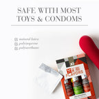 JO Tri-Me Triple Pack Flavours Gift Set - Strawberry, Watermelon and Tropic Passion Flavoured Lubes - 3 Pack - Hush Store Sydney 