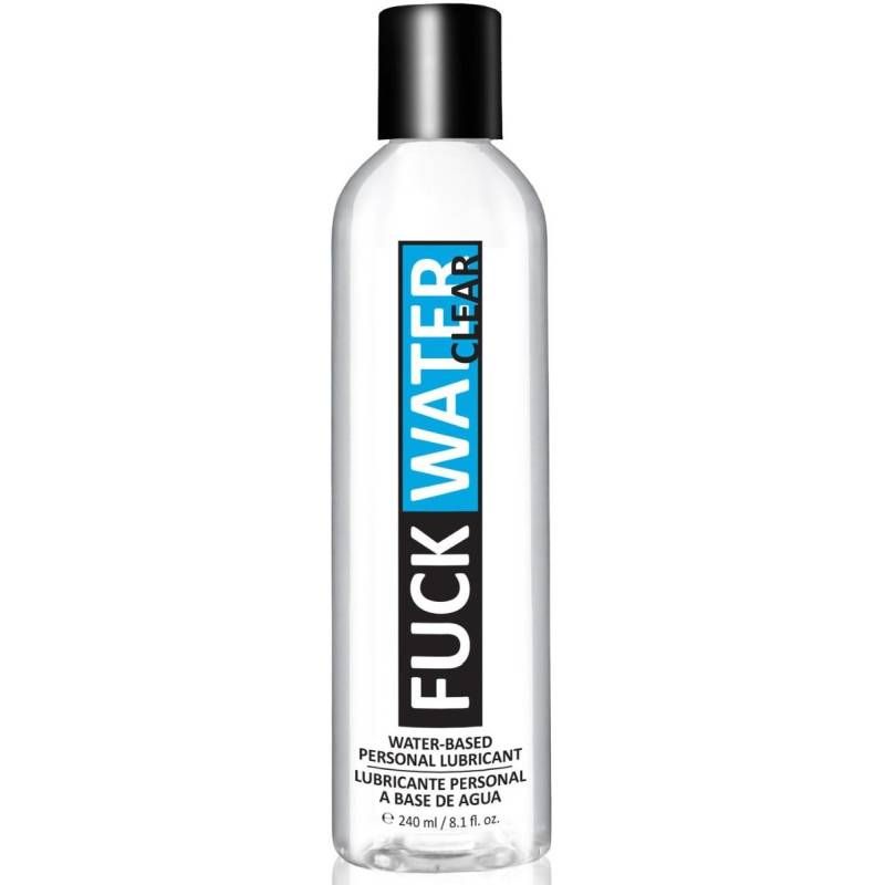 FuckWater 8oz/240ml Water Based Clear Lubricant - Hush Store Sydney 