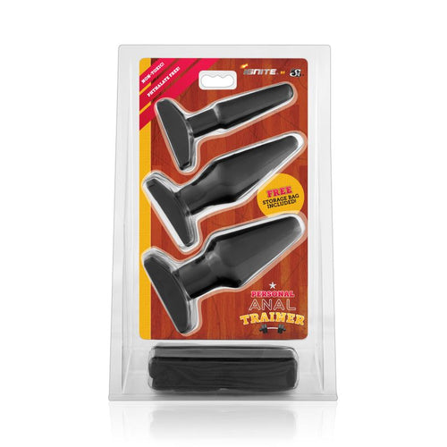 Anal Trainer Kit Black - Hush Store Sydney 