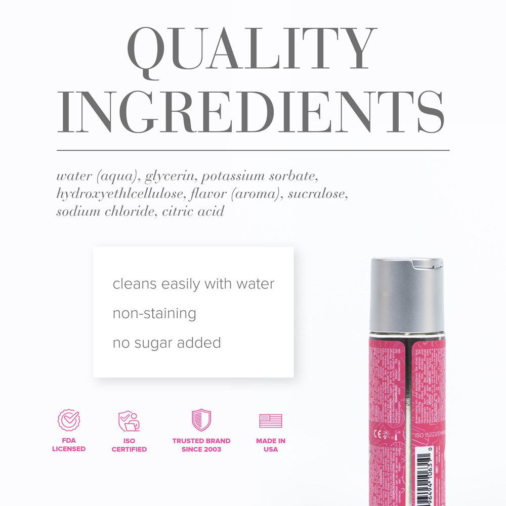 JO Candy Shop Cotton Candy Lube - 60 mL - Cotton Candy Flavoured Water Based Lubricant - 60 ml Bottle - Hush Store Sydney 