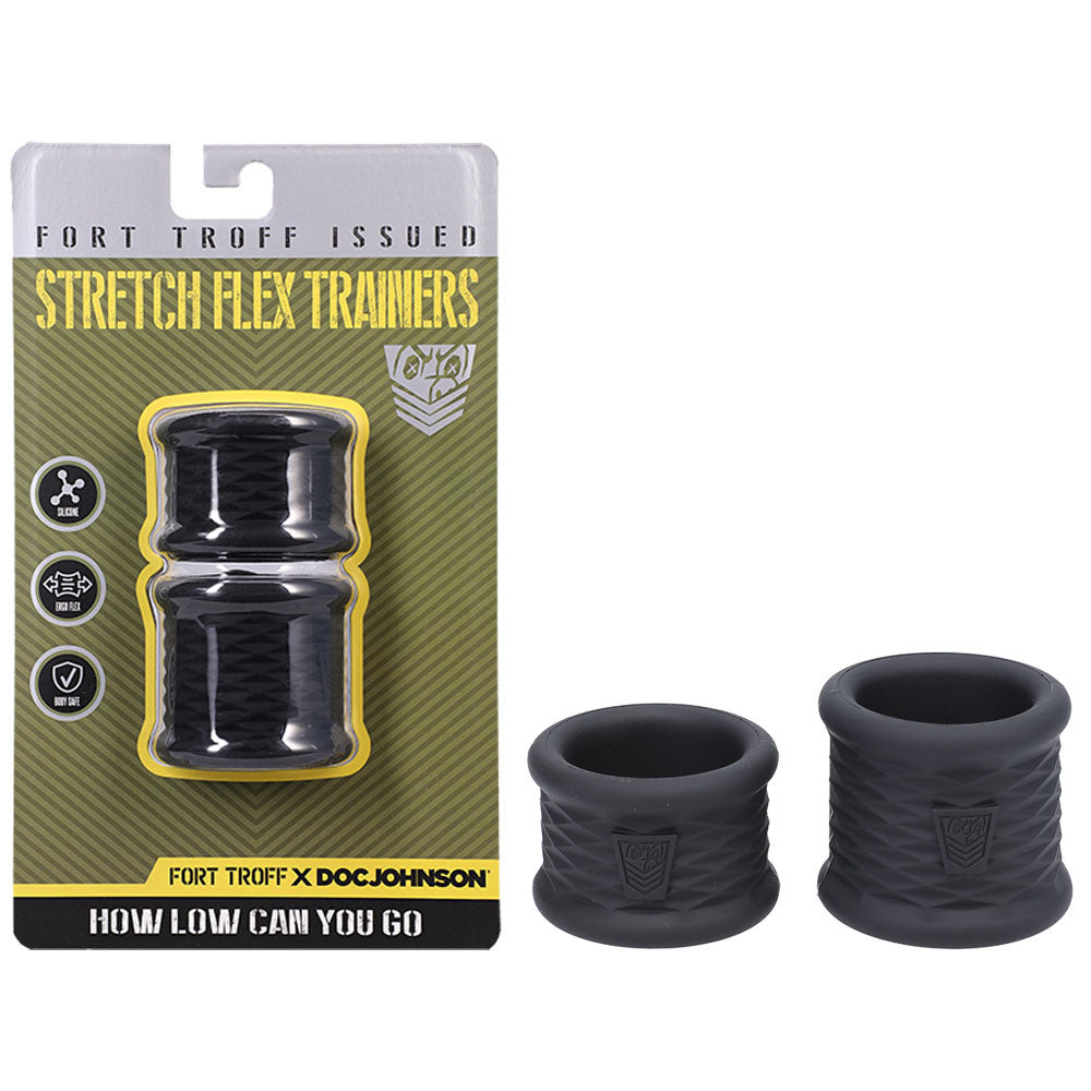 Fort Troff - Stretch Flex Trainers - Black Ball Stretchers - Set of 2 - Hush Store Sydney 