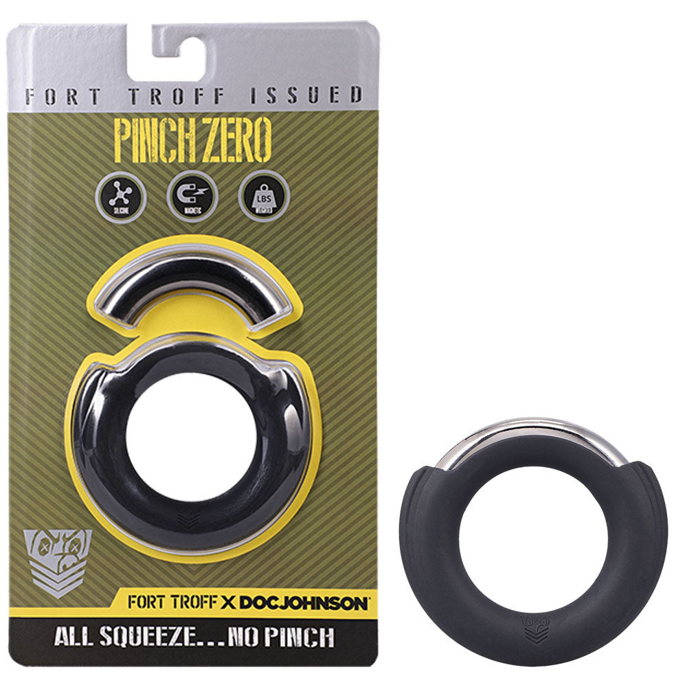 Fort Troff - Pinch Zero Ring - Black Cock Ring - Hush Store Sydney 