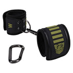 Fort Troff - Tactical Wrist Cuffs - Black/Green Restraints - Hush Store Sydney 