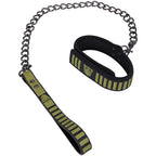 Fort Troff - Tactical Collar & Leash - Black/Green Restraint - Hush Store Sydney 
