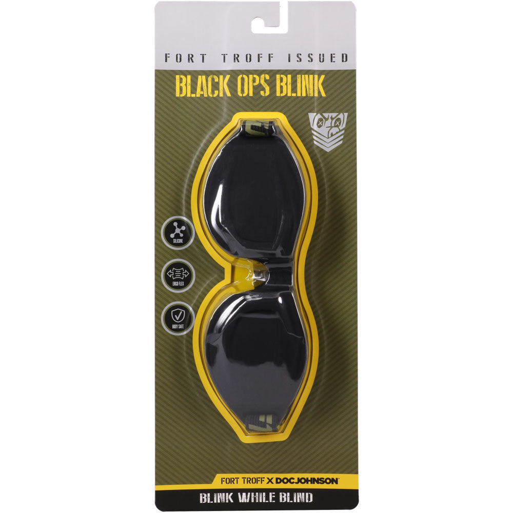 Fort Troff - Black Ops Blink - Black Eyemask Restraint - Hush Store Sydney 