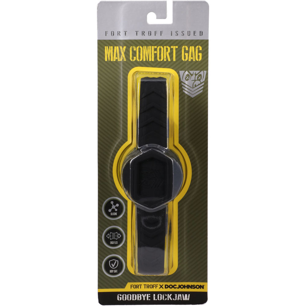 Fort Troff - Max Comfort Gag - Black Mouth Restraint - Hush Store Sydney 