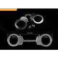 Fetish Pleasure Metal Hand Cuffs Silver - Hush Store Sydney 