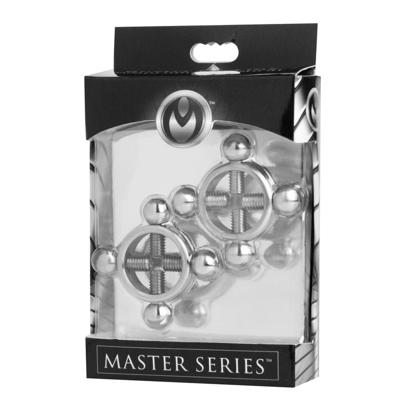 Rings Of Fire Stainless Steel Nipple Press Set - Hush Store Sydney 