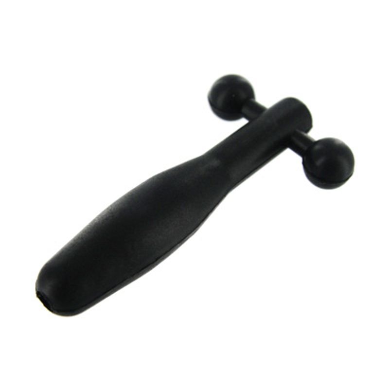 Silicone Cum-Thru Barbell Penis Plug - Hush Store Sydney 
