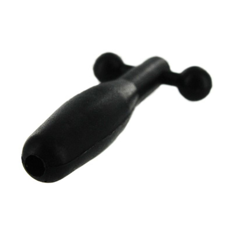 Silicone Cum-Thru Barbell Penis Plug - Hush Store Sydney 