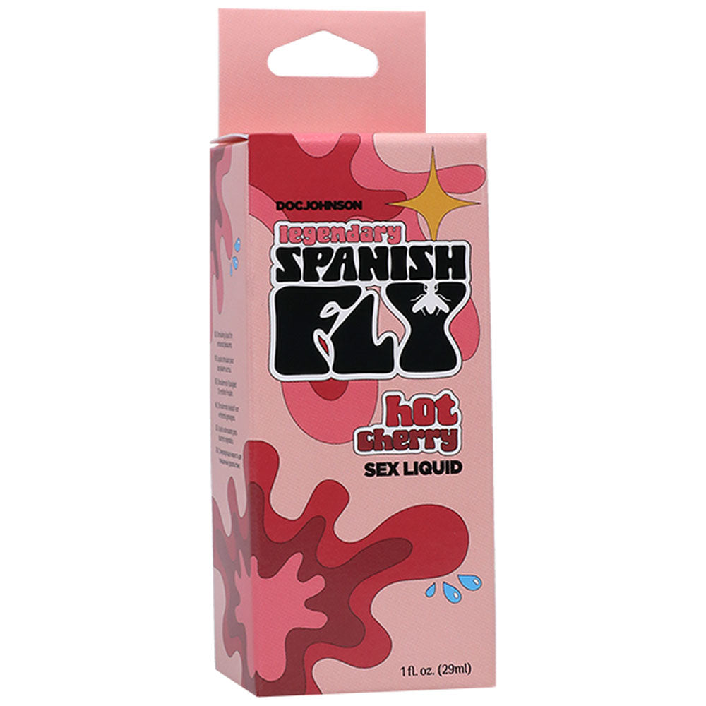 Spanish Fly Sex Liquid - Hot Cherry - Aphrodisiac Enhancer - 29 ml Bottle - Hush Store Sydney 