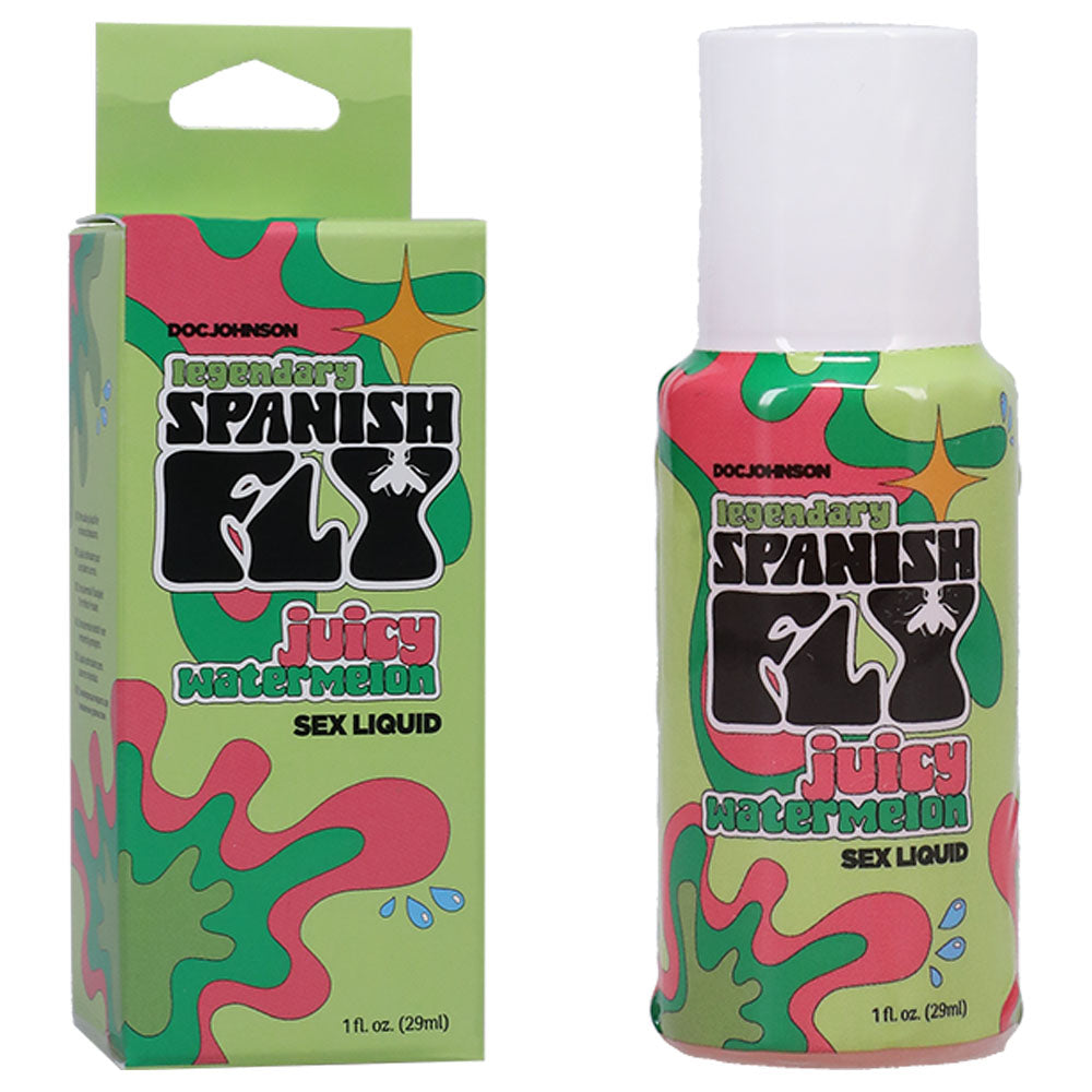 Spanish Fly Sex Liquid - Juicy Watermelon - Aphrodisiac Enhancer - 29 ml Bottle - Hush Store Sydney 