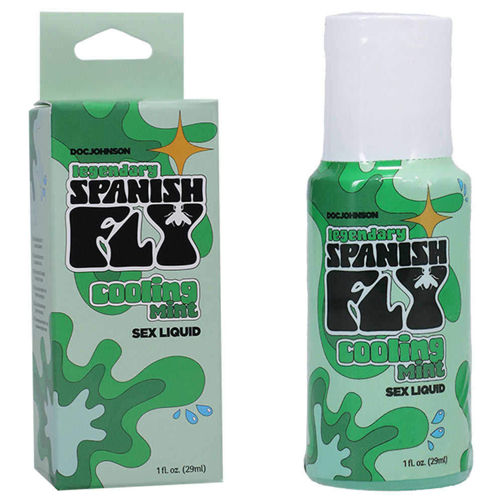Spanish Fly Sex Liquid - Cooling Mint - Aphrodisiac Enhancer - 29 ml Bottle - Hush Store Sydney 