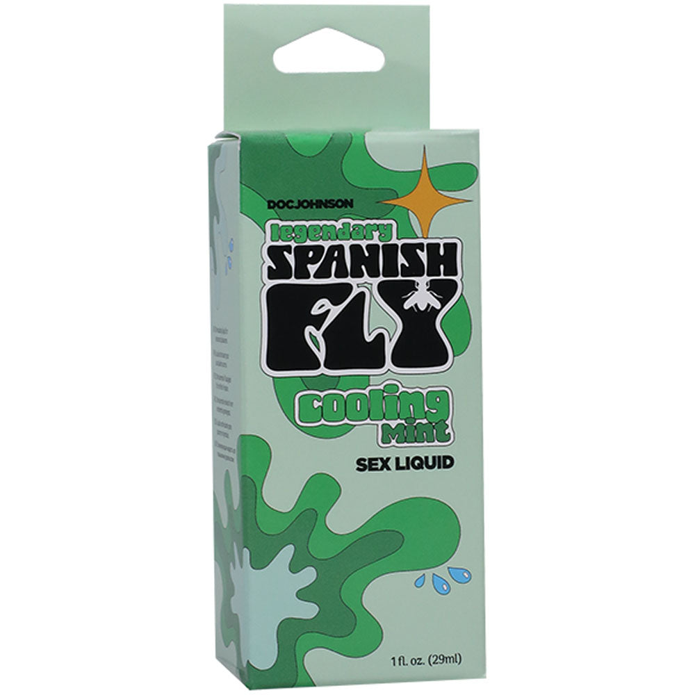 Spanish Fly Sex Liquid - Cooling Mint - Aphrodisiac Enhancer - 29 ml Bottle - Hush Store Sydney 