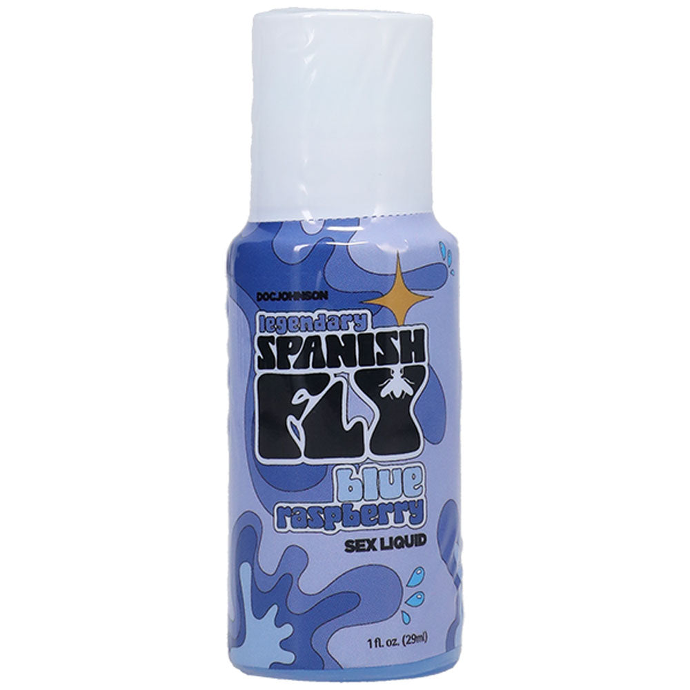 Spanish Fly Sex Liquid - Blue Raspberry - Aphrodisiac Enhancer - 29 ml Bottle - Hush Store Sydney 