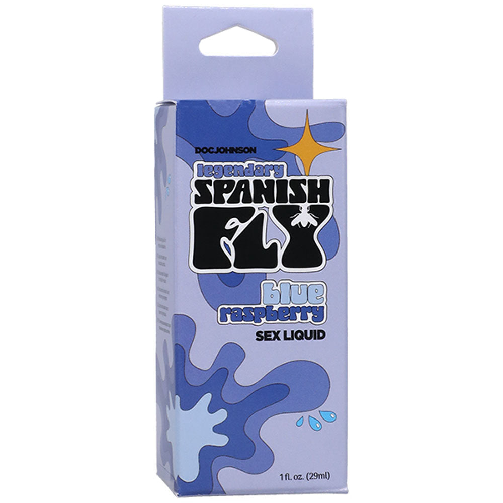 Spanish Fly Sex Liquid - Blue Raspberry - Aphrodisiac Enhancer - 29 ml Bottle - Hush Store Sydney 