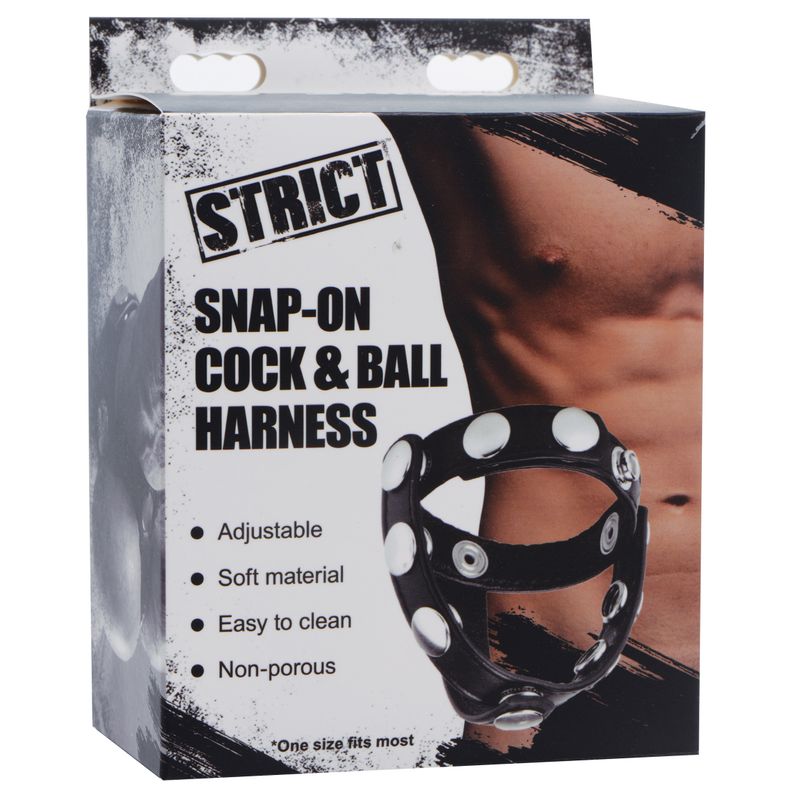 Snap-On Cock And Ball Harness - Hush Store Sydney 