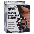 Snap-On Cock And Ball Harness - Hush Store Sydney 