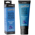 GoodHead Slick Head Glide - Blue Raspberry - Blue Raspberry Flavoured Lubricant - 120 ml Tube - Hush Store Sydney 