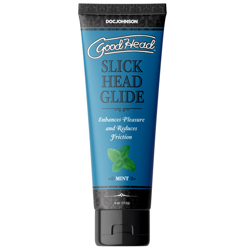 GoodHead Slick Head Glide - Mint - Mint Flavoured Lubricant - 120 ml Tube - Hush Store Sydney 