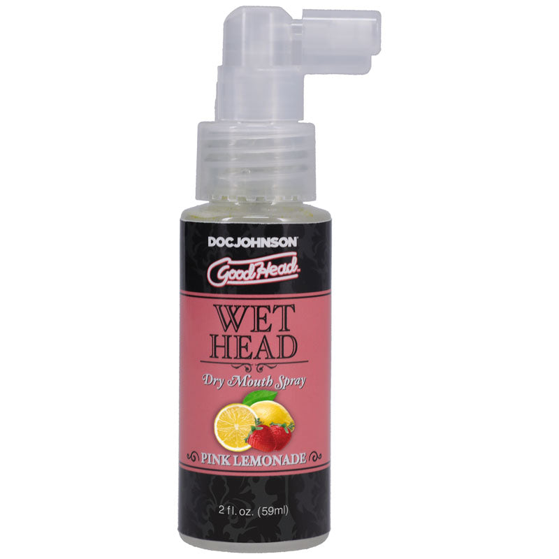 GoodHead Wet Head Dry Mouth Spray - Pink Lemonade Flavoured - 59 ml Bottle - Hush Store Sydney 