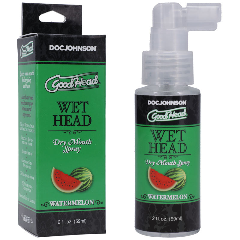 GoodHead Wet Head Dry Mouth Spray - Watermelon Flavoured - 59 ml Bottle - Hush Store Sydney 
