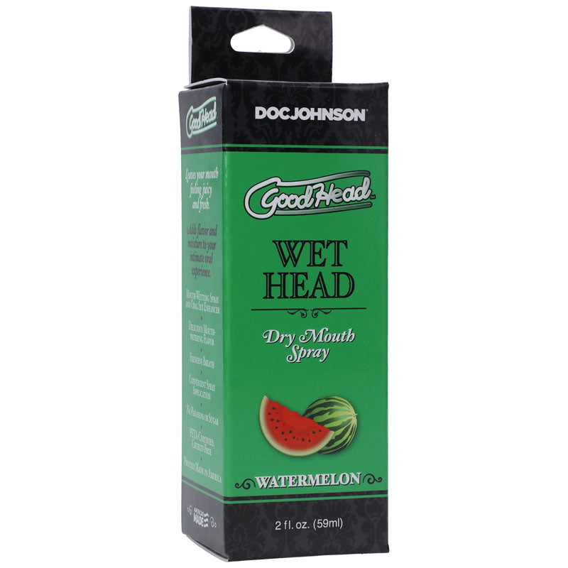 GoodHead Wet Head Dry Mouth Spray - Watermelon Flavoured - 59 ml Bottle - Hush Store Sydney 