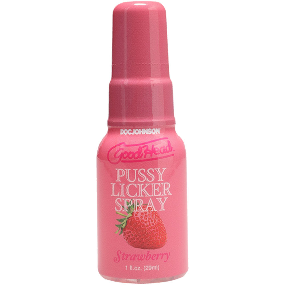 GoodHead Pussy Licker Spray - Strawberry - Strawberry Flavoured Spray - 29 ml Bottle - Hush Store Sydney 