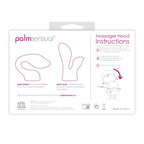 PalmSensual Massager Heads Pink (For use with PalmPower)