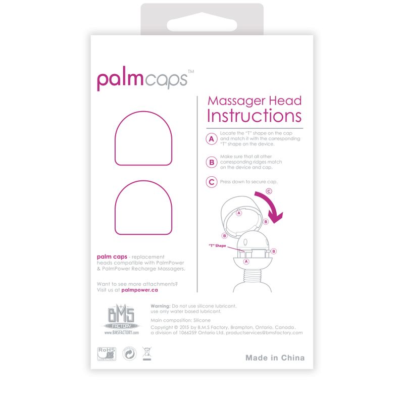 PalmCaps (For use with PalmPower) - Hush Store Sydney 