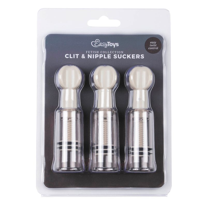 Nipple and Clit Suckers 3 Pc - Hush Store Sydney 