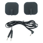 Zeus Deluxe Black Electro Pads 2 Pk