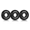 Ringer Cockring 3 Pc Black - Hush Store Sydney 