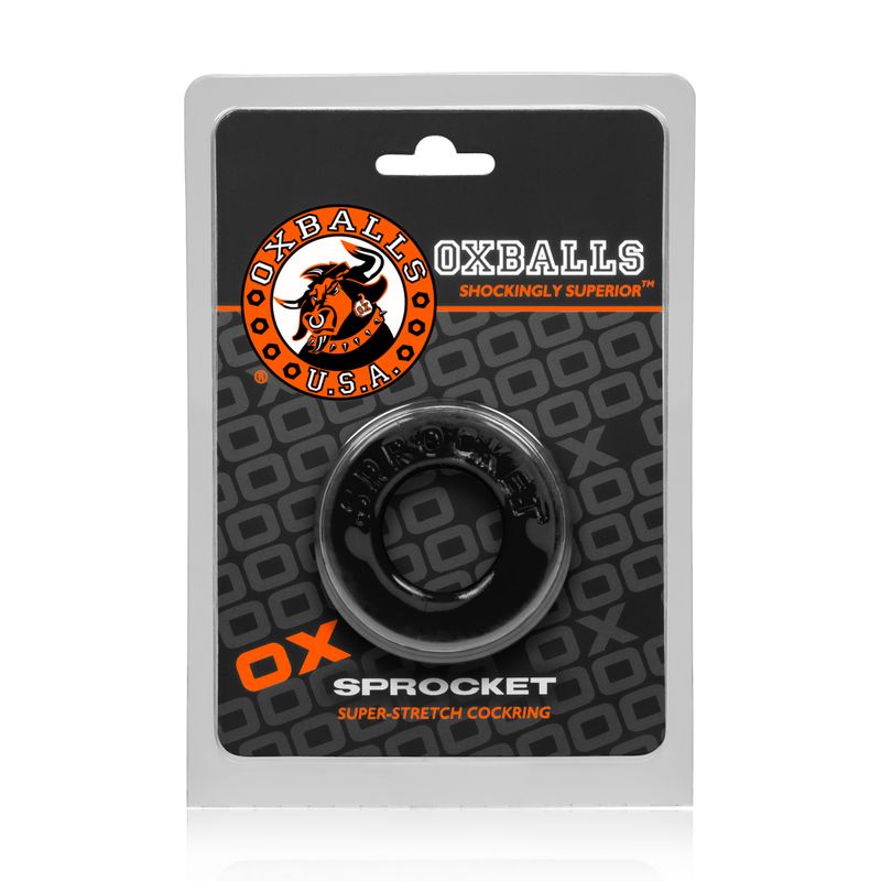 Sprocket Cockring Black - Hush Store Sydney 