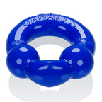 Ultraballs 2 Pk Cockring Black And Pool Blue