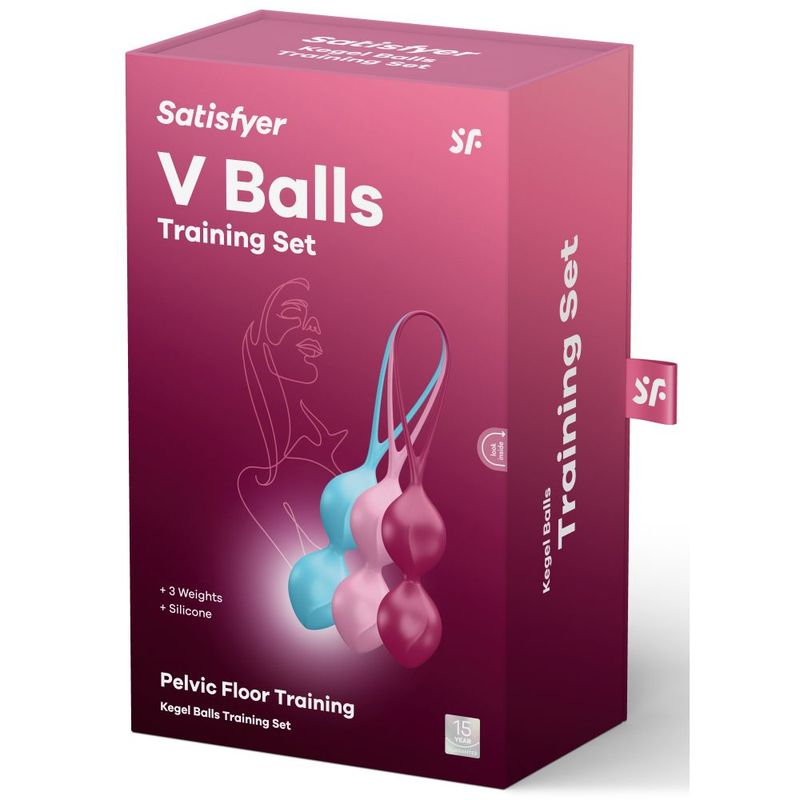 Satisfyer V Balls 3 Pc - Hush Store Sydney