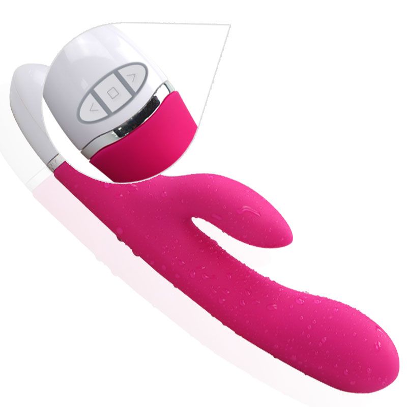 Dreamer 7 Mode Silicone Rechargeable Rabbit Vibrator Pink - Hush Store Sydney