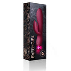 Every Girl Rabbit Vibrator Burgundy