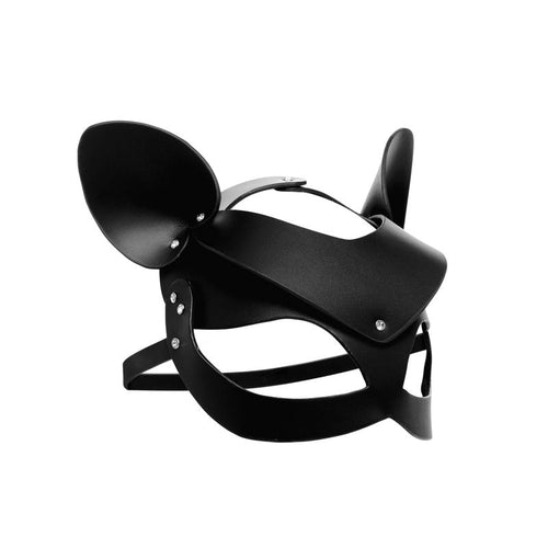 Bad Kitten Leather Cat Mask - Hush Store Sydney 