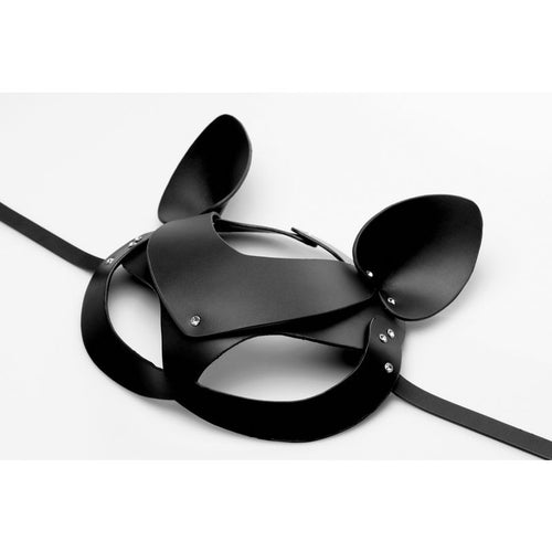 Bad Kitten Leather Cat Mask - Hush Store Sydney 