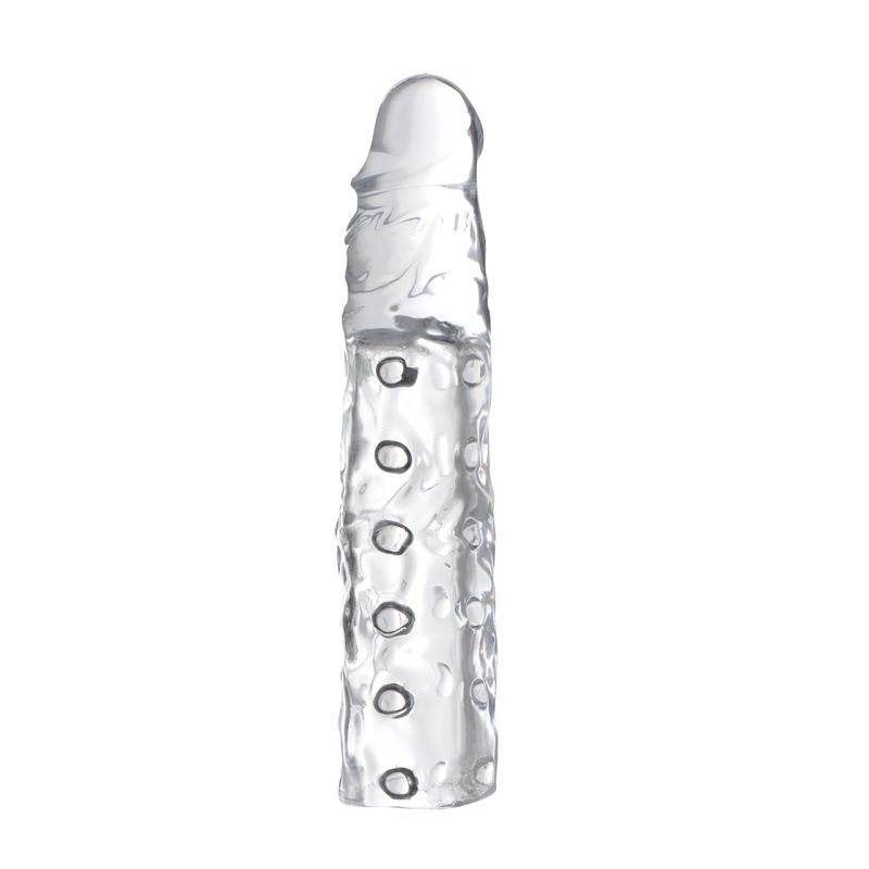 3in Clear Penis Enhancer Sleeve - Hush Store Sydney
