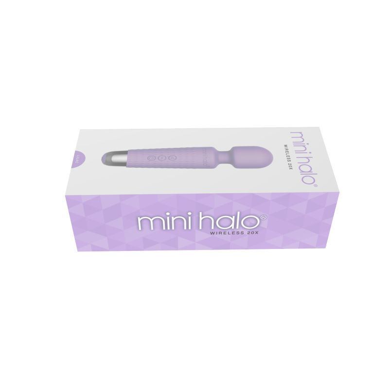 Shibari Mini Wand Halo 20X Lilac - Hush Store Sydney 