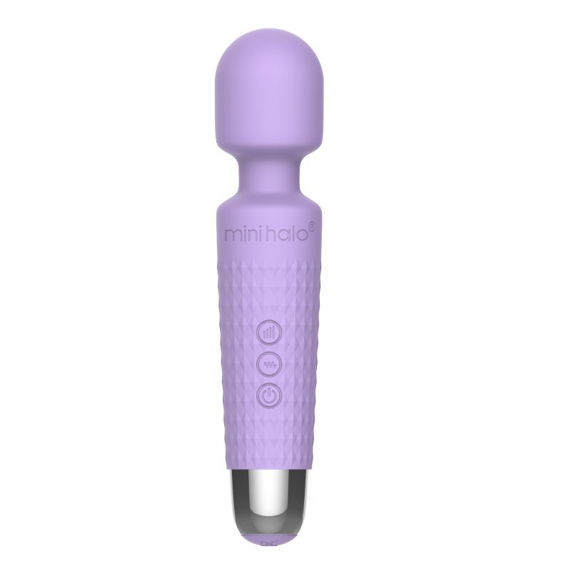 Shibari Mini Wand Halo 20X Lilac - Hush Store Sydney 