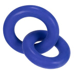 DUO Linked Cock/Ball Rings by Hunkyjunk Cobalt - Hush Store Sydney 