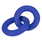 DUO Linked Cock/Ball Rings by Hunkyjunk Cobalt - Hush Store Sydney 