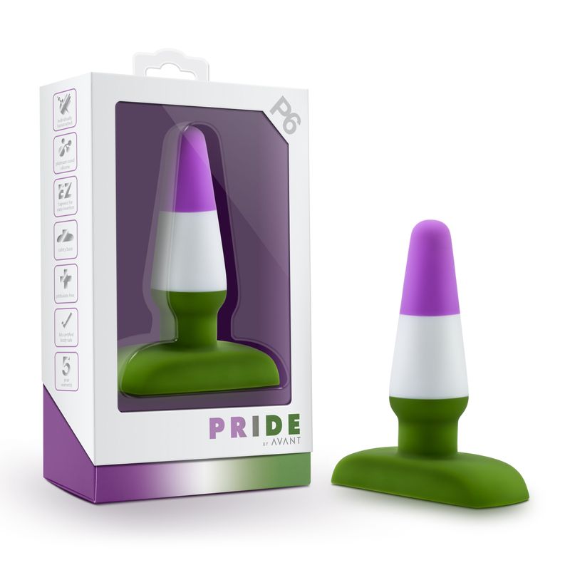 Avant Pride P6 Beyond Silicone Butt Plug - Hush Store Sydney 