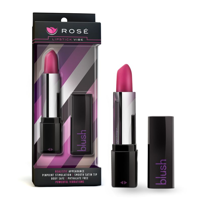Rose Lipstick Vibe Black - Hush Store Sydney 