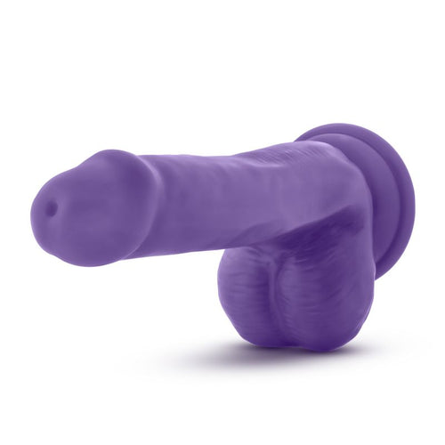Au Naturel Bold Delight 6in Dildo Purple - Hush Store Sydney 