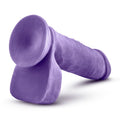 Au Naturel Bold Hero 8in Dildo Purple - Hush Store Sydney 